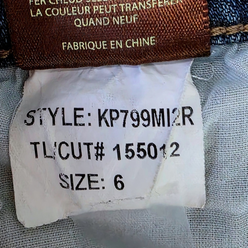 Kut from the Kloth Women's Katy Boyfriend Jeans Medium Wash Size 6 - Picture 16 of 16